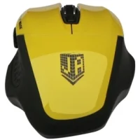 Мышь Jet.A Comfort OM-U38G (черный/желтый) фото 1